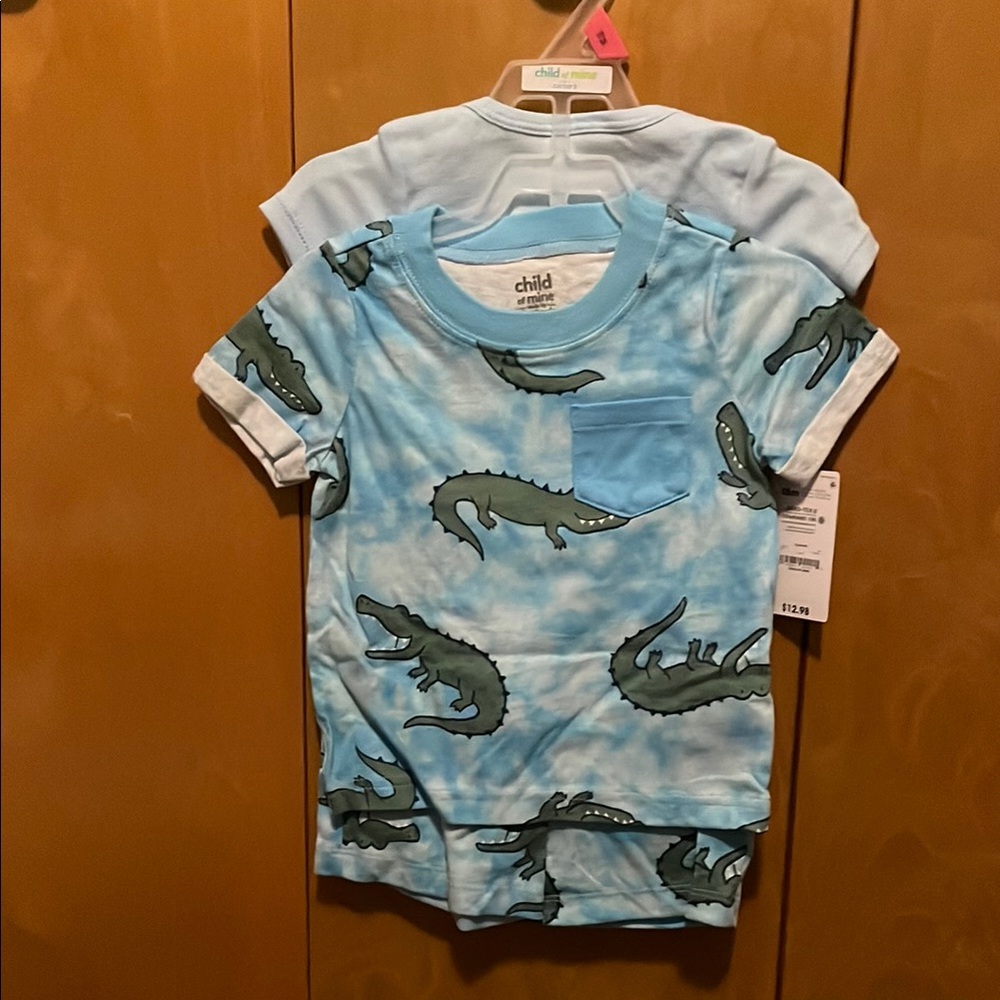 Child of Mine Blue Short Sleeve Ocean Tee